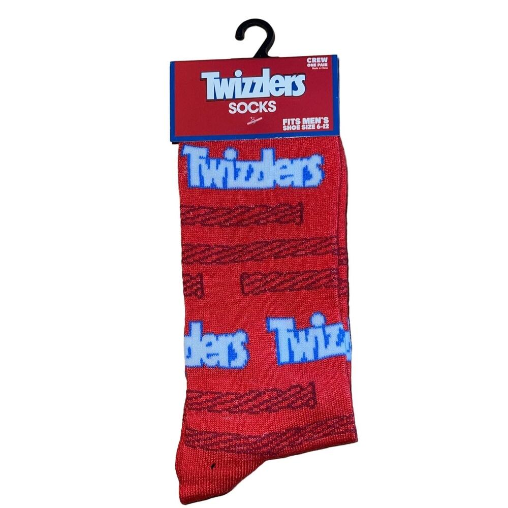 Twizzlers Novelty Crew Socks by Odd Sox | Casual Socks | Men's Socks